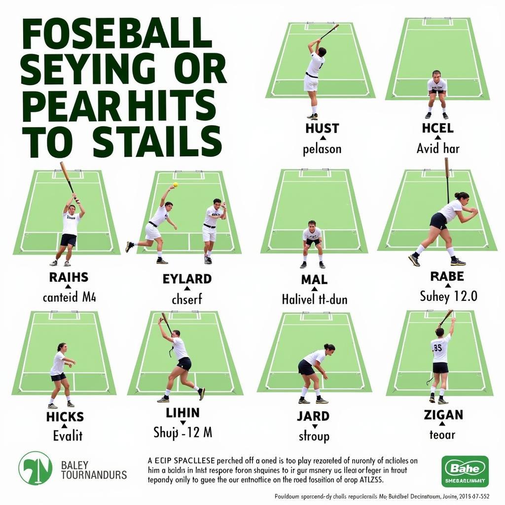 Softball players engaged in intense training drills.