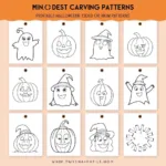 Printable Pumpkin Carving Patterns