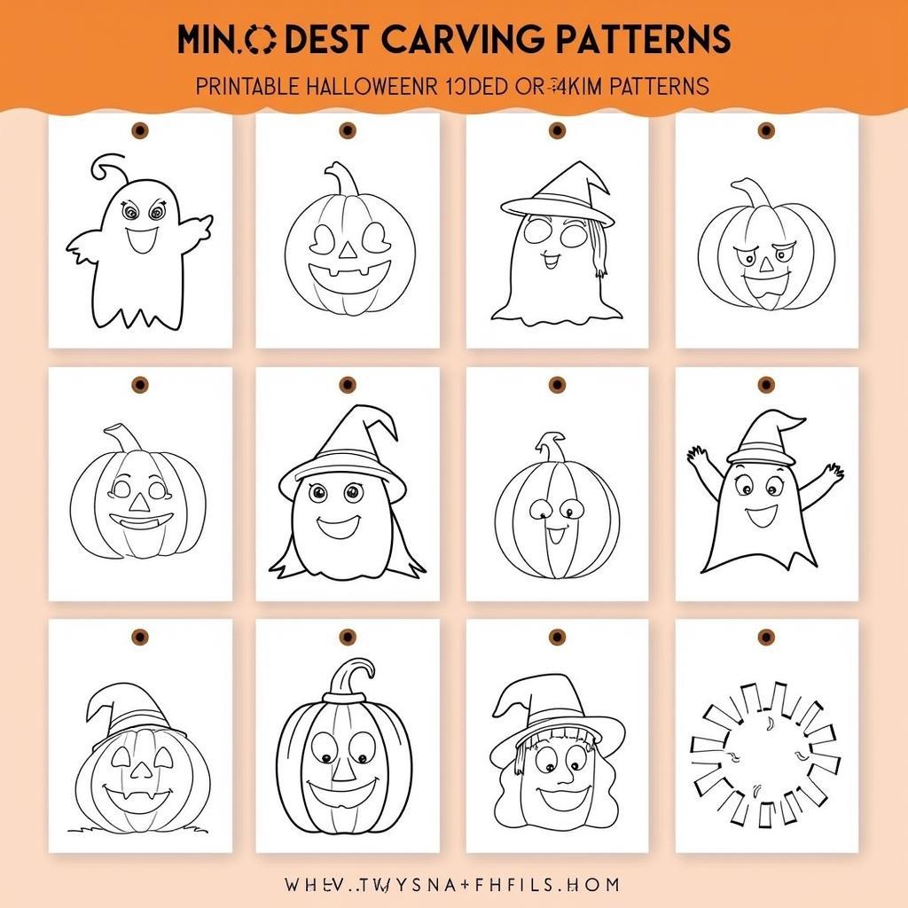 Printable Pumpkin Carving Patterns