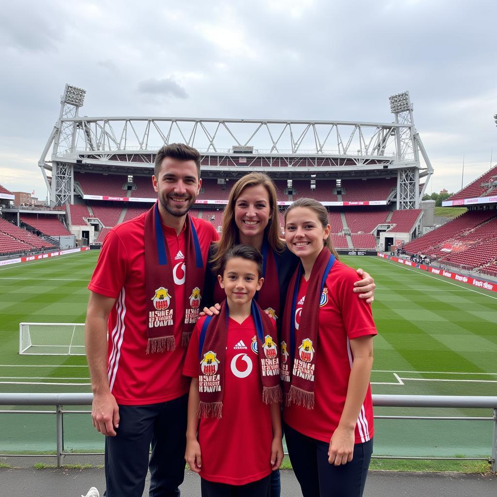 Privitera Family at Vodafone Park