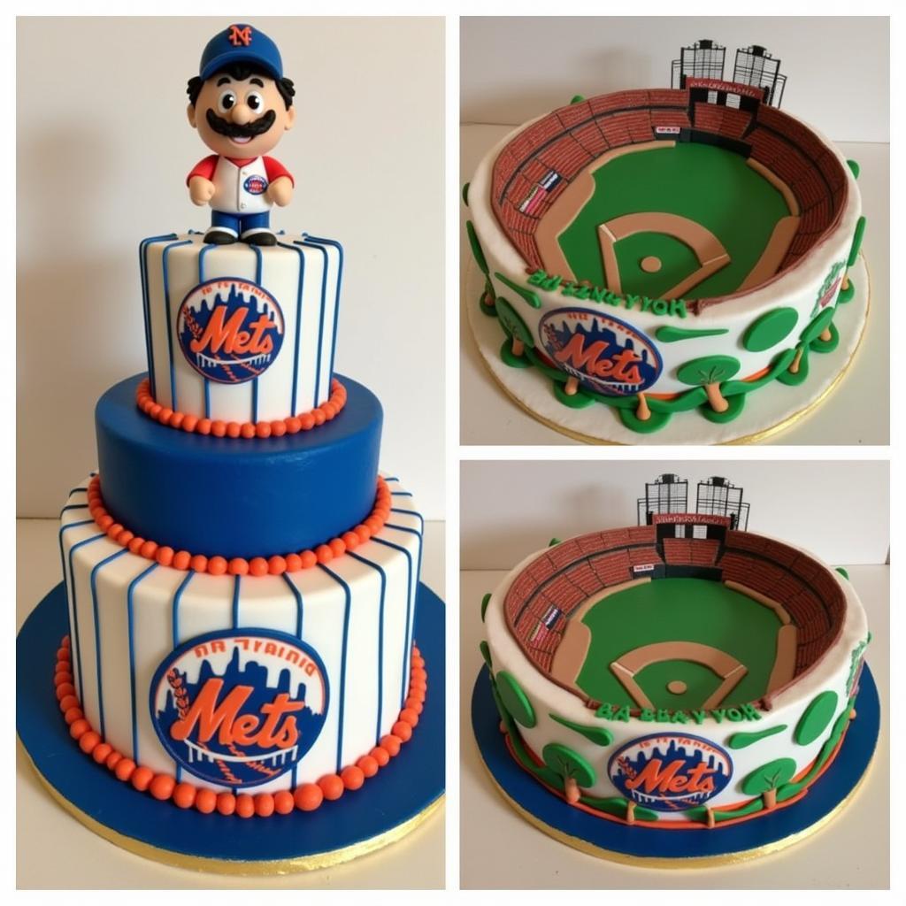 Professional New York Mets Cake