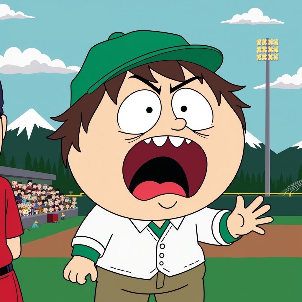 Randy Marsh Baseball Outburst