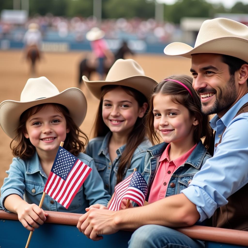 Family Fun at Rodeo in Rome GA