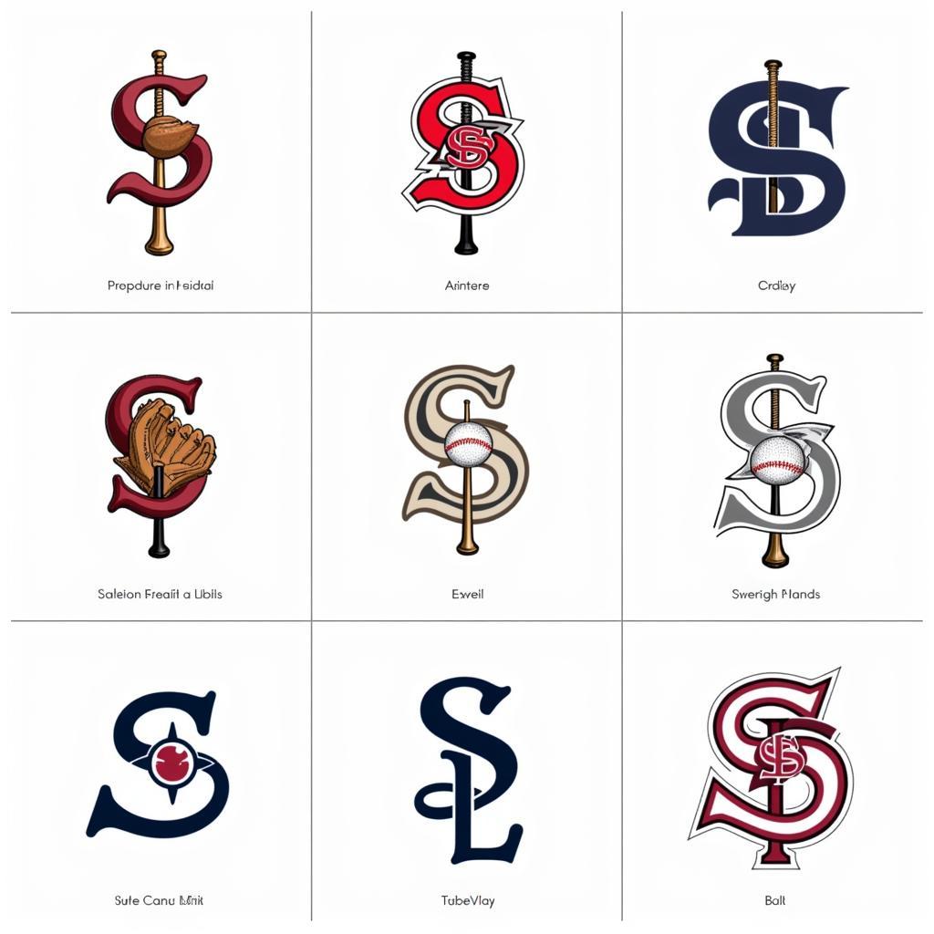 Exploring S Baseball Logo Variations