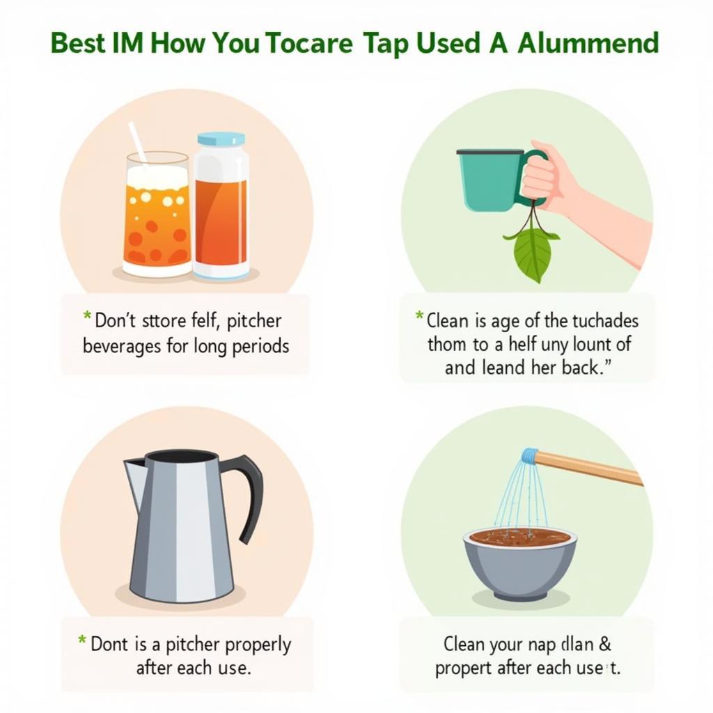 Safe Use of Aluminum Pitchers