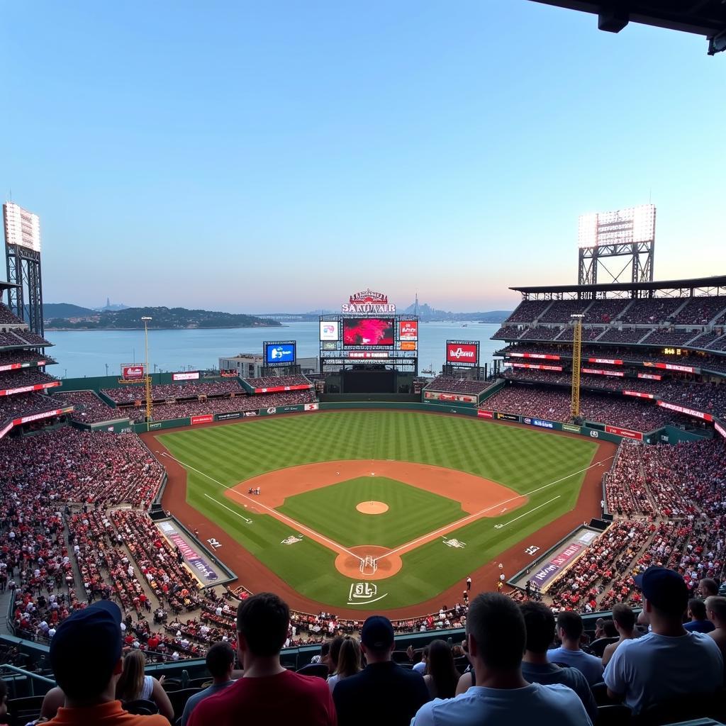 San Francisco Giants Playing at Oracle Park