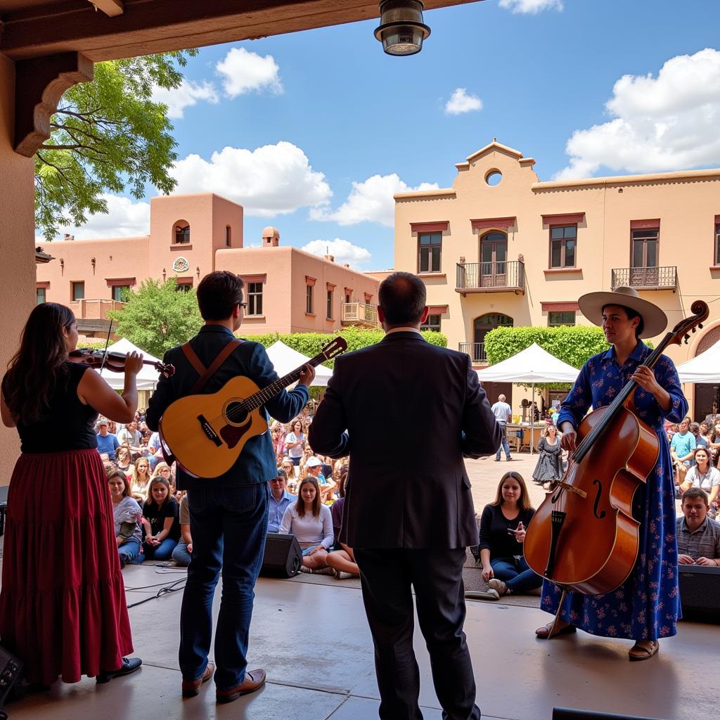 Local Musicians Performing at Santa Fe Plaza Music Festival