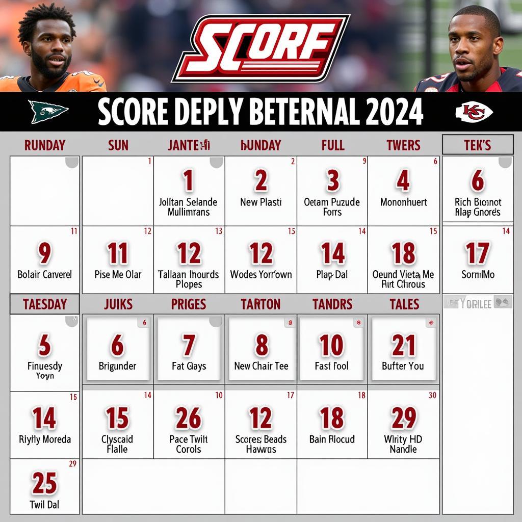 Score Football Cards 2024 Potential Release Dates