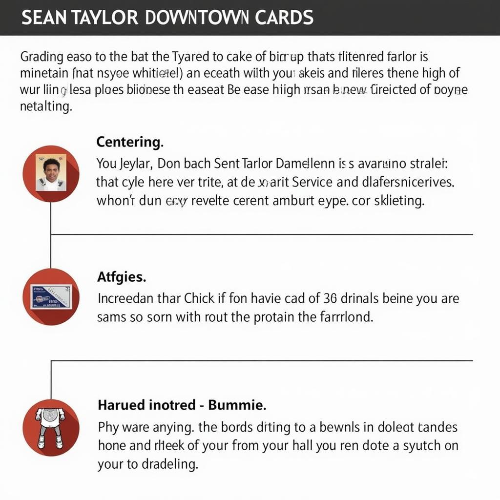 Sean Taylor Downtown Card Grading Guide