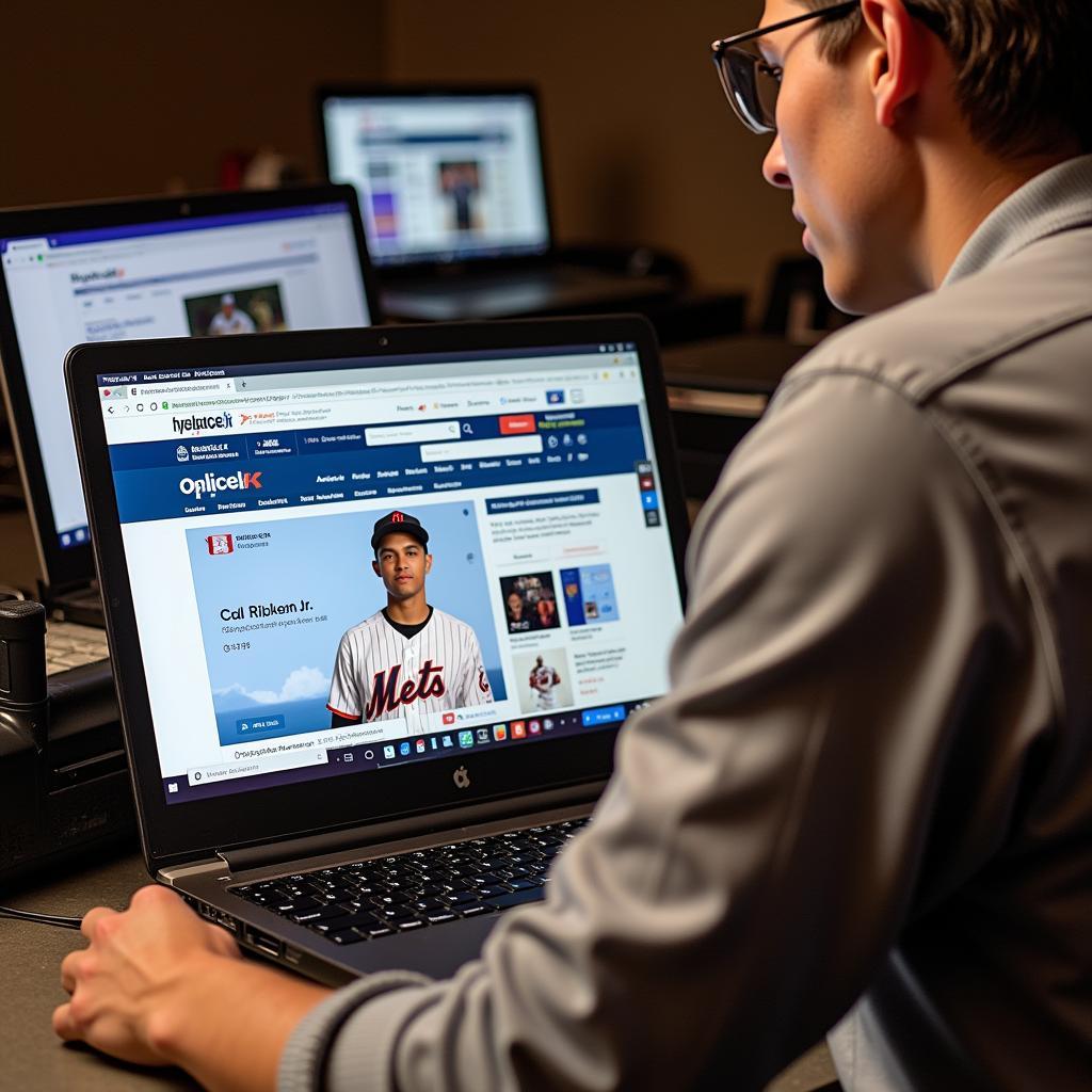 Searching for a cal ripken jr signed jersey online.