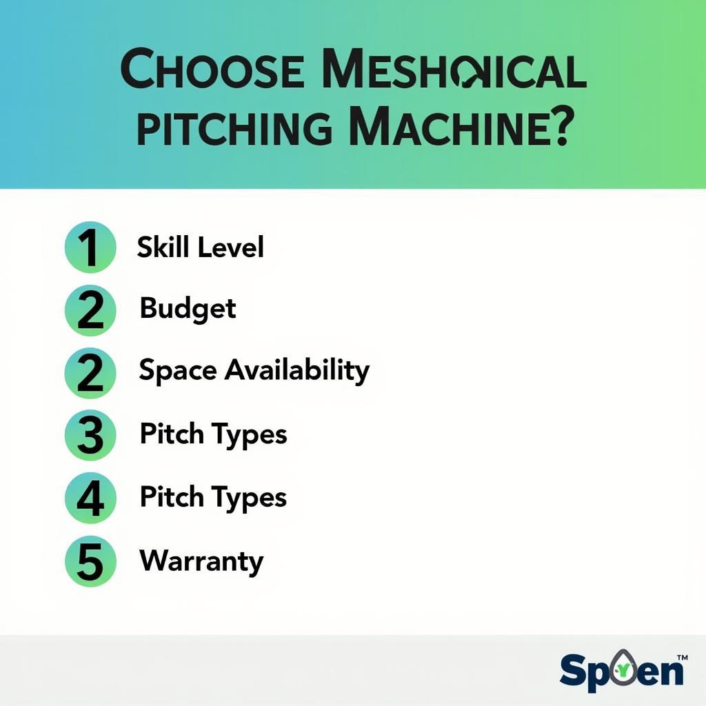 Key Considerations When Choosing a Mechanical Pitching Machine