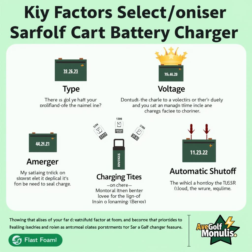 Factors to Consider When Choosing a Star Golf Cart Battery Charger