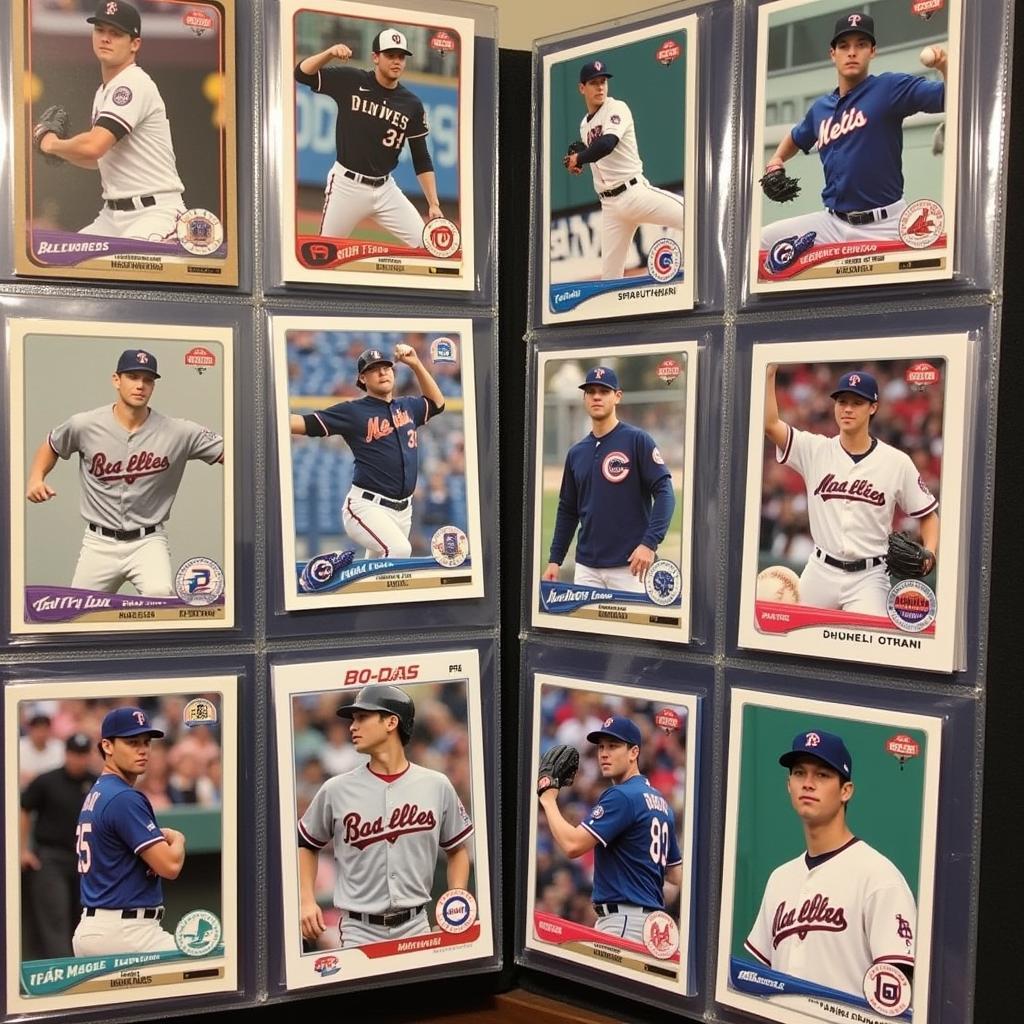 Shohei Ohtani Card Collection Display