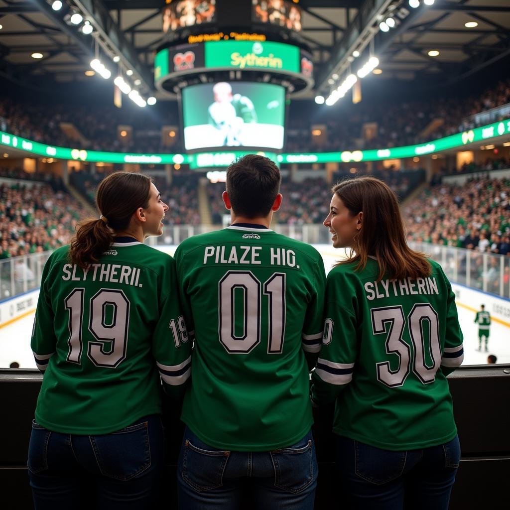 Slytherin Hockey Jersey Fans