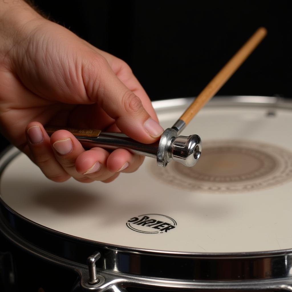 Adjusting a Snare Throw Off