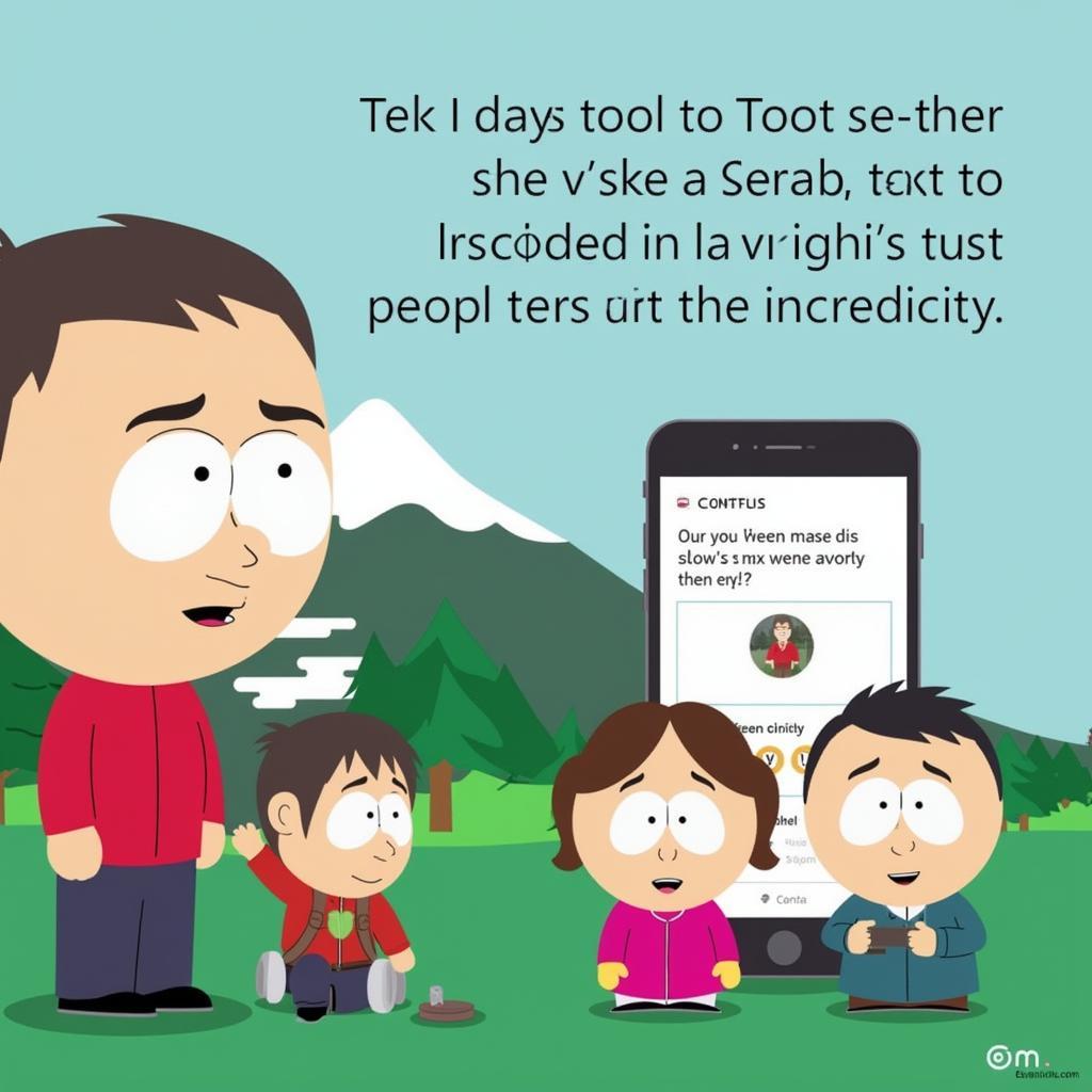 South Park Text to Speech for Accessibility