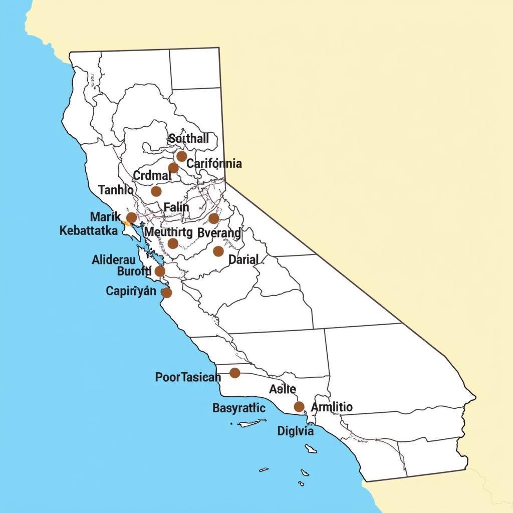 Southern California Cities Alphabetical