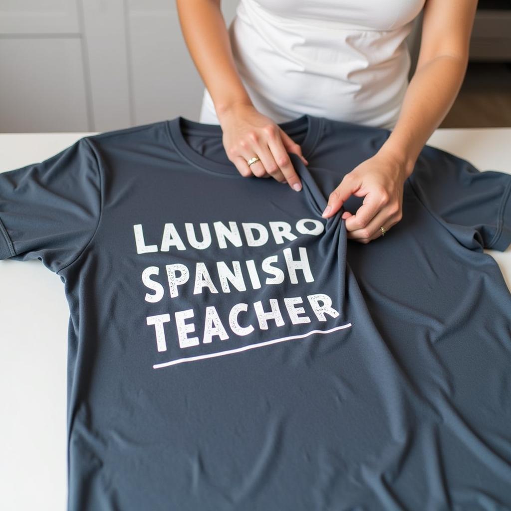 Caring for Your Spanish Teacher T-Shirts