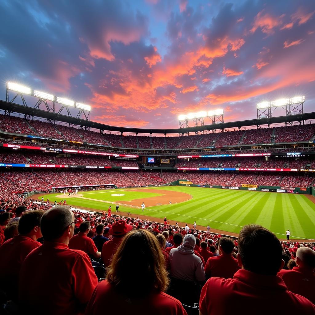 St. Louis Cardinals Game at Busch Stadium September 2024