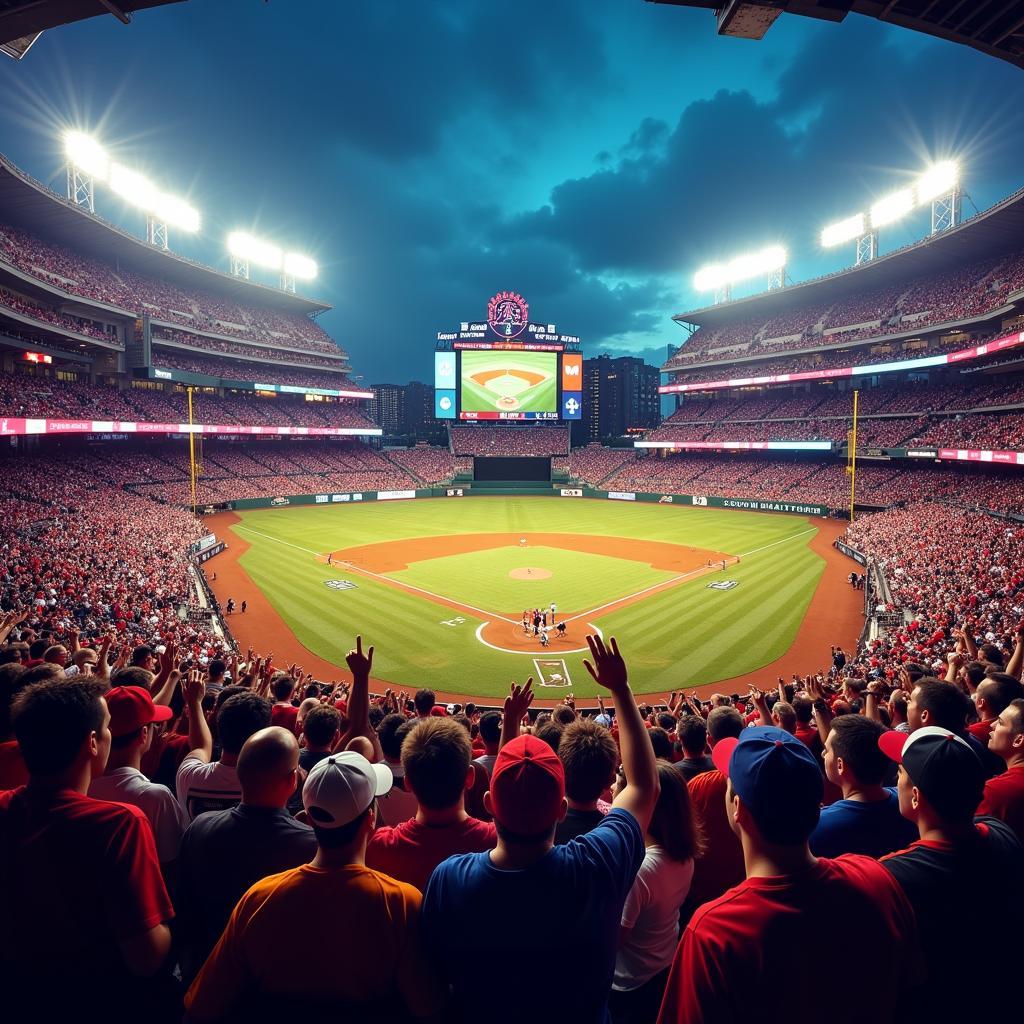 Stadium Baseball Atmosphere