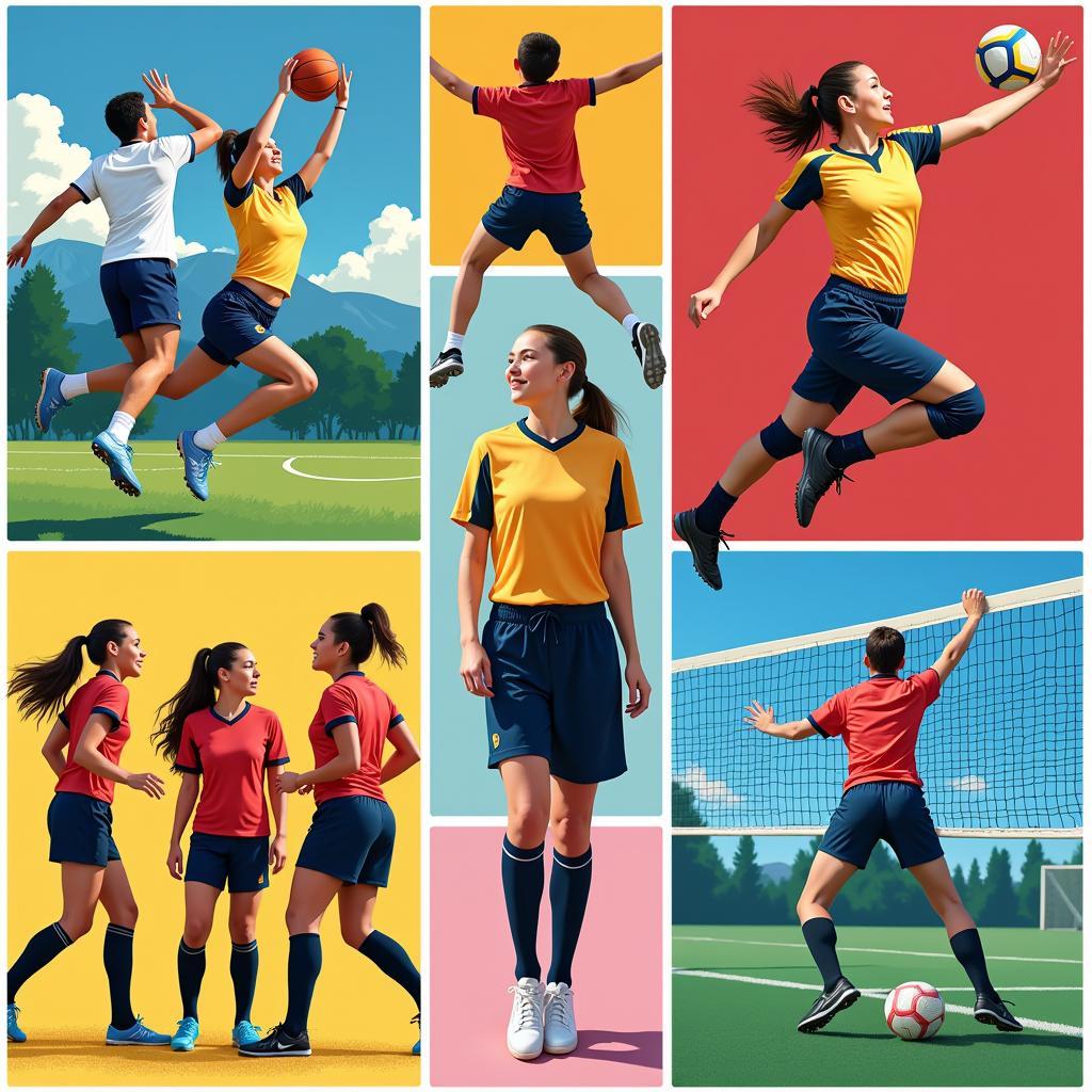 Collage-of-various-team-sports-like-basketball-soccer-and-volleyball