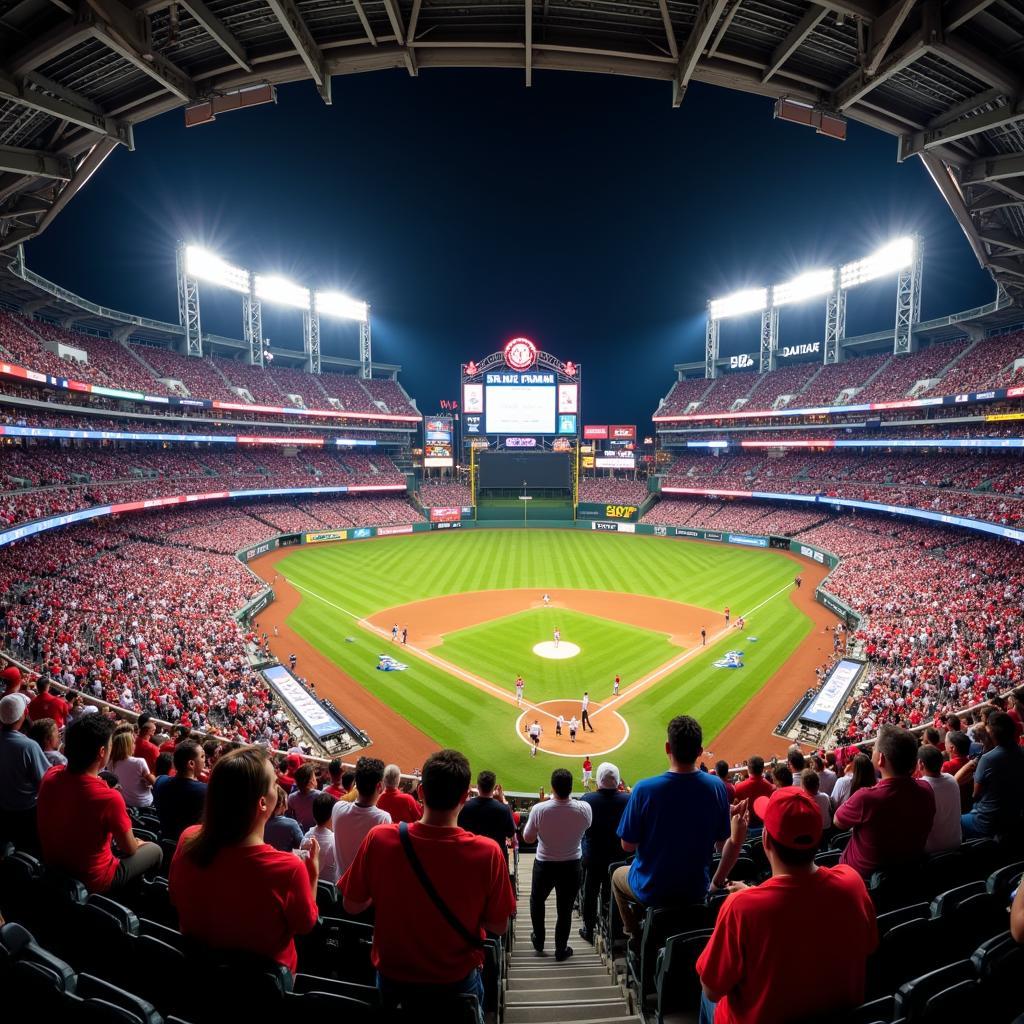 Texas MLB Stadiums and Fans