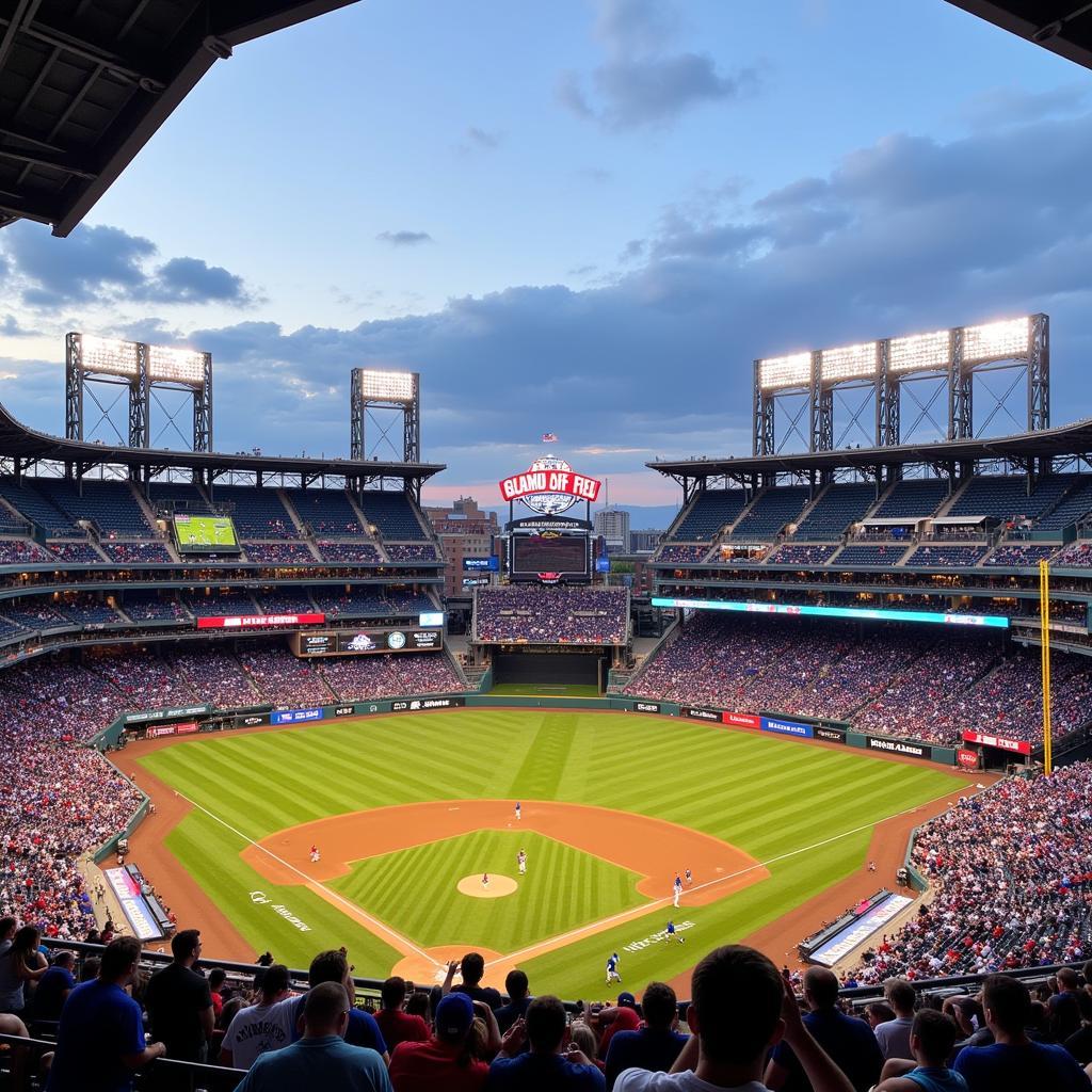 Texas Rangers playing at Globe Life Field