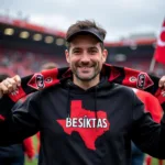 Texas Vintage Sweatshirt Worn by a Besiktas Fan