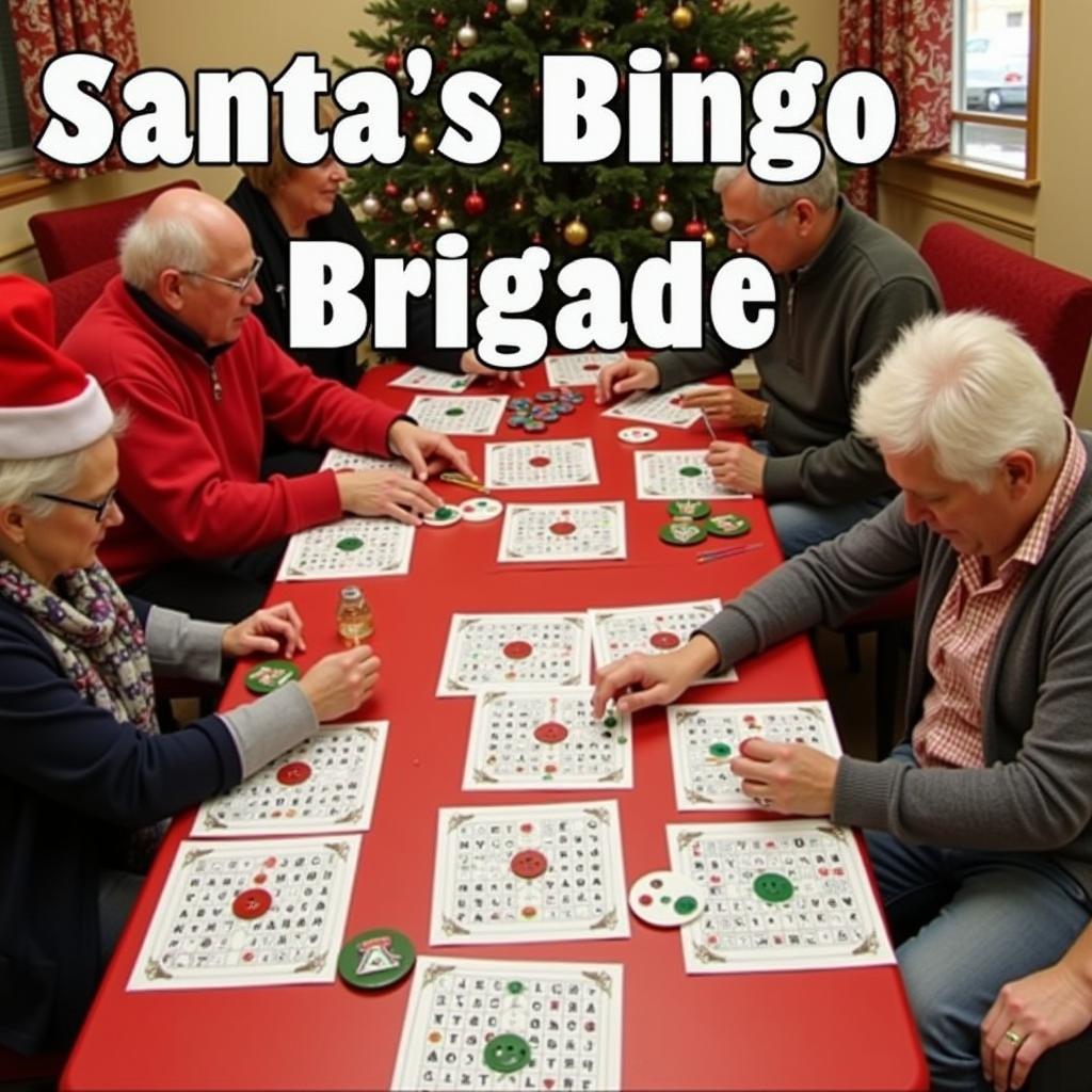 Christmas themed bingo group names