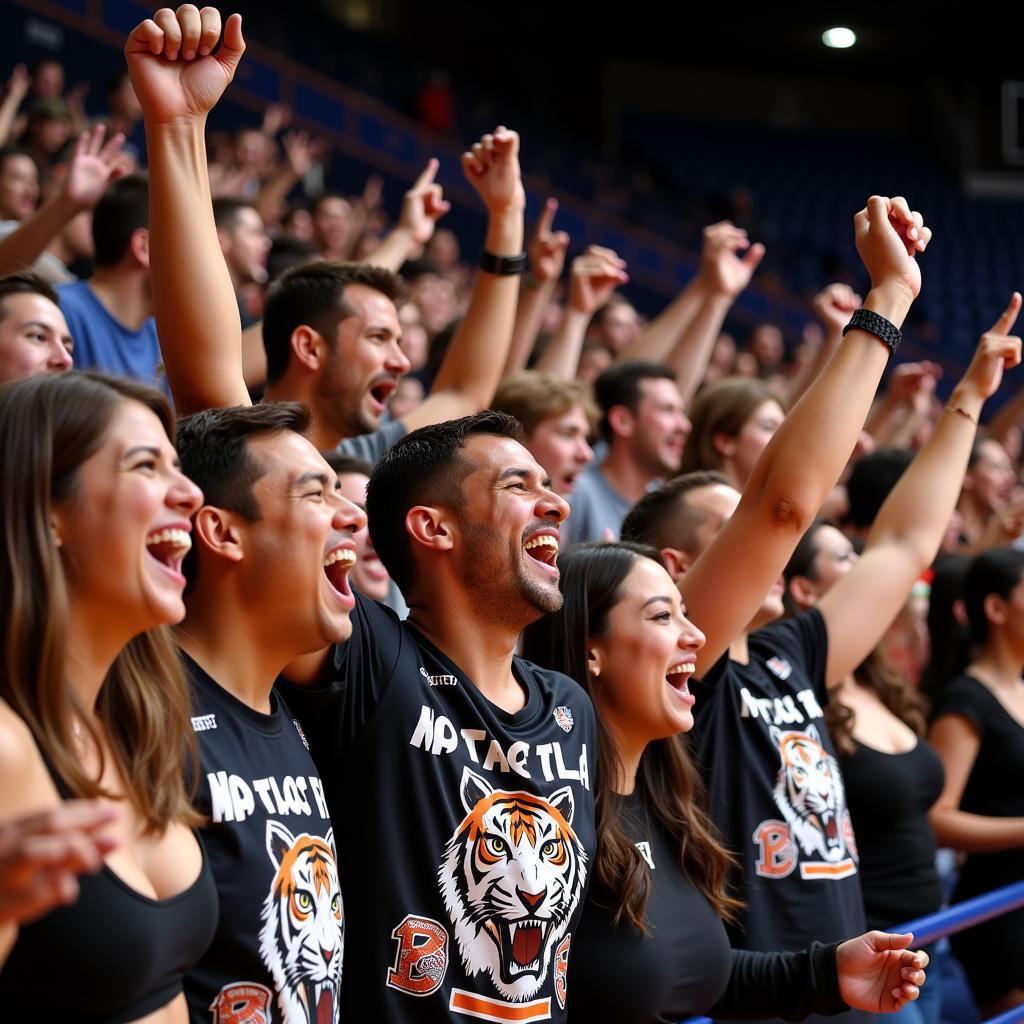 Tigers Jai Alai Fans Celebrating