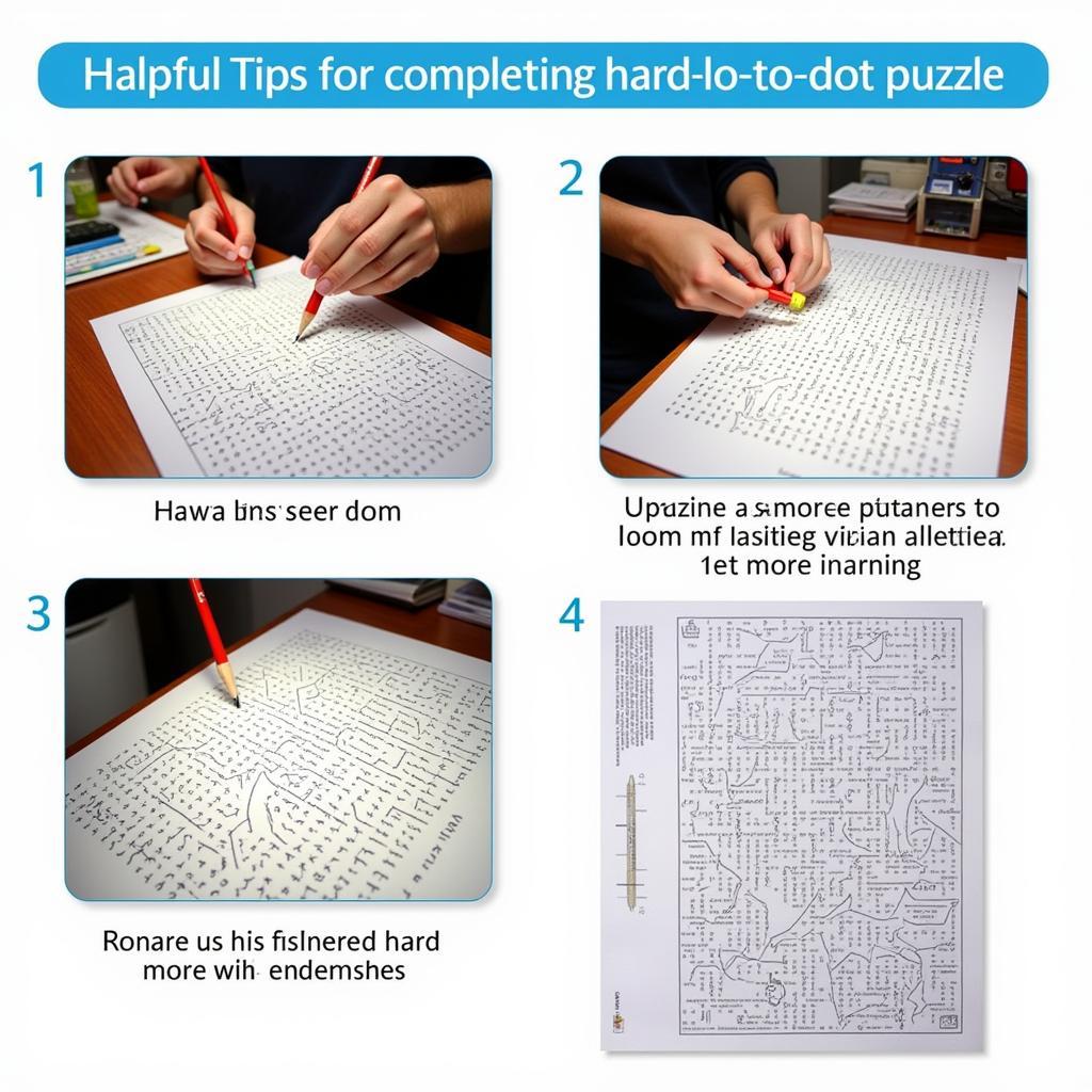 Tips for Tackling Hard Dot to Dots Printable Puzzles with ease