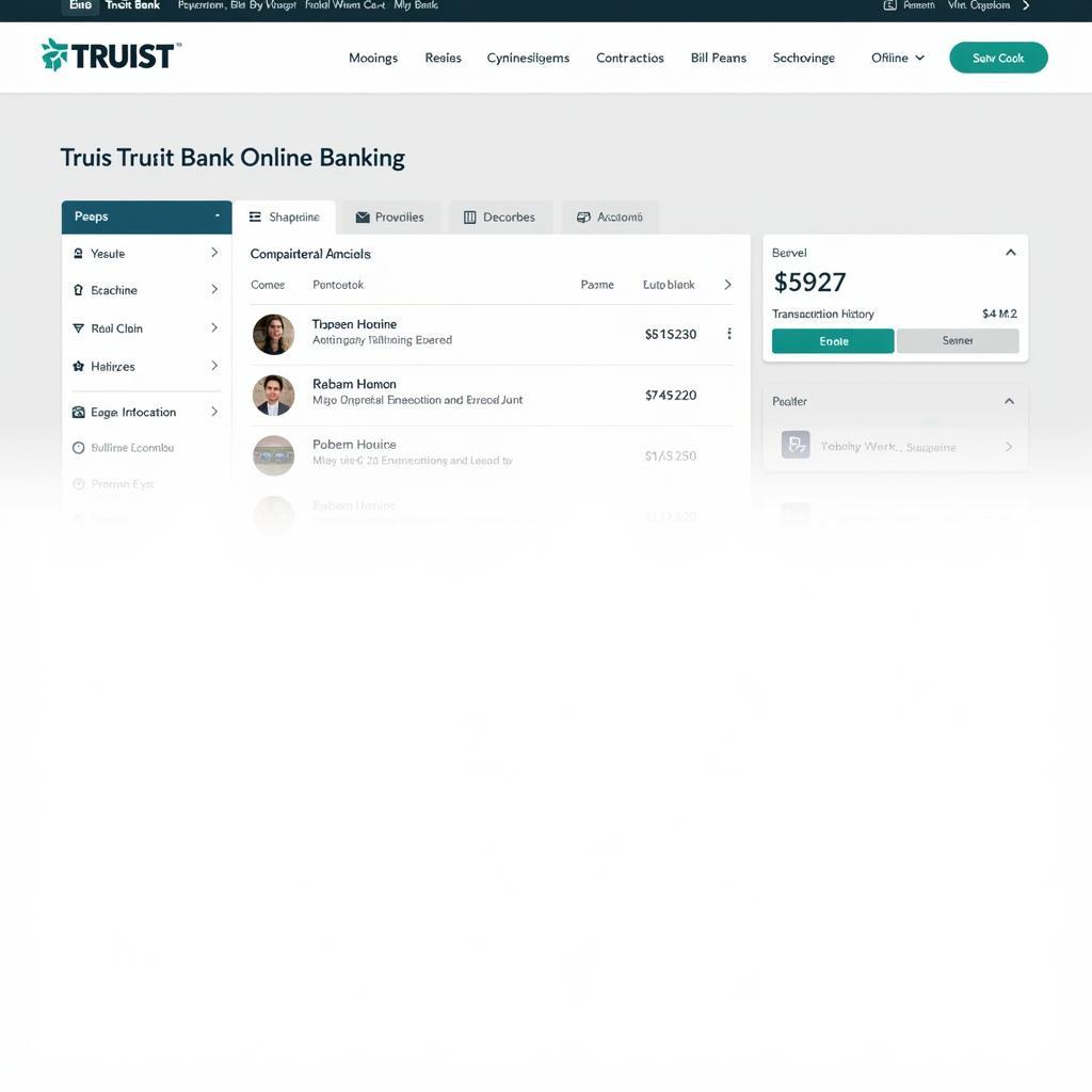 Truist Bank Online Banking Platform