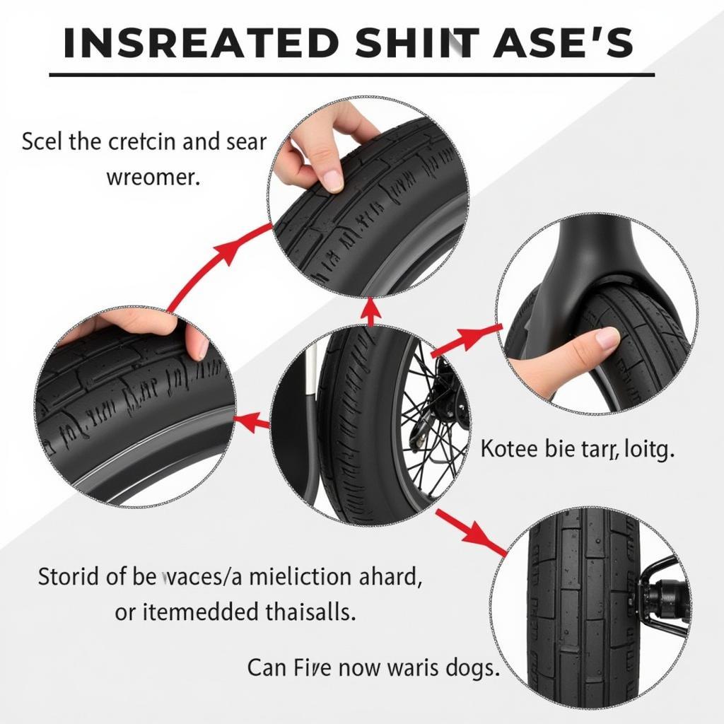 Inspecting Uber Scooter Tires for Wear and Tear