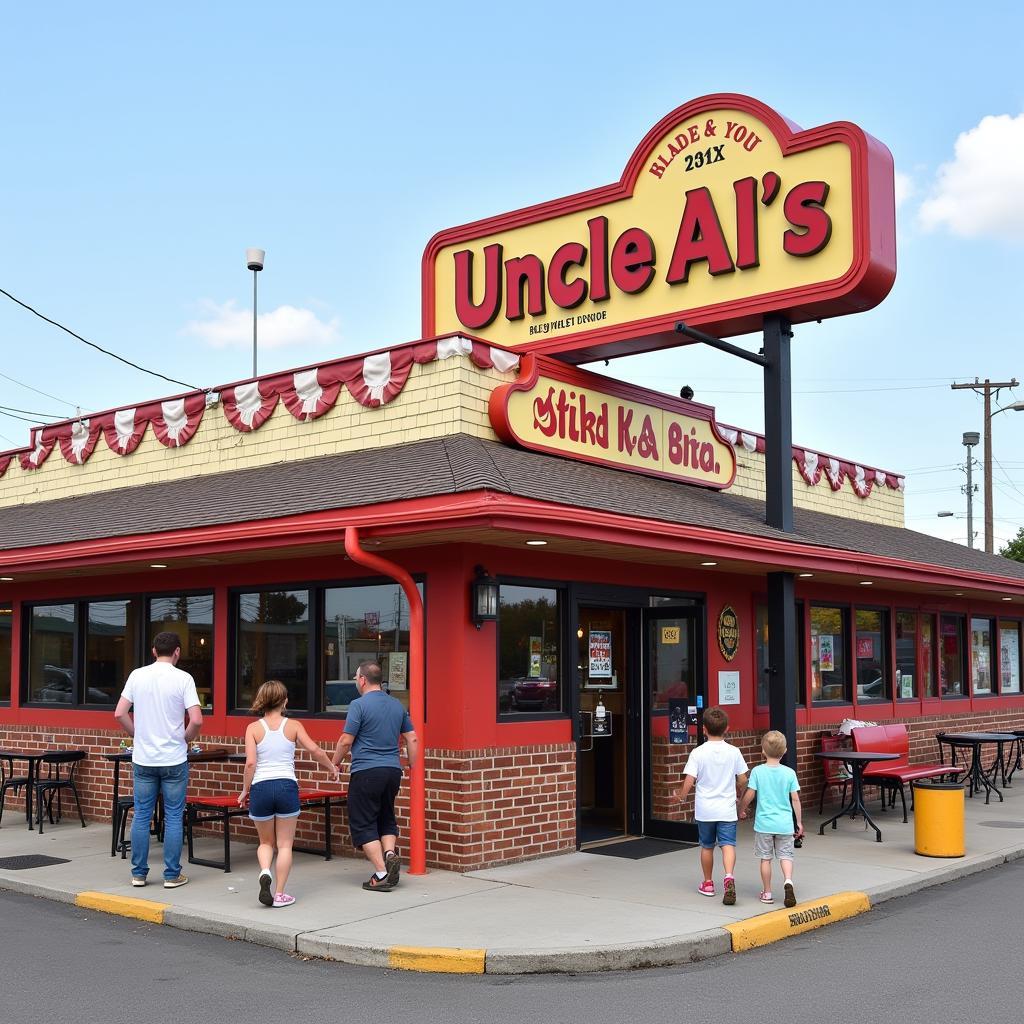 Uncle Al's Restaurant Exterior