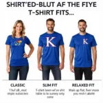 University of Kansas T-Shirt Fit Guide