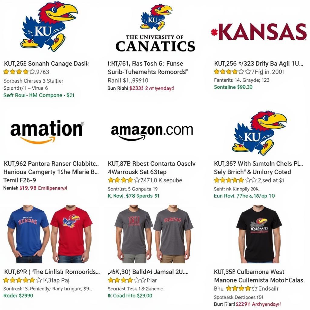 University of Kansas T-Shirt Online Retailers