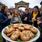 University of Michigan Cookies at a Tailgate Party