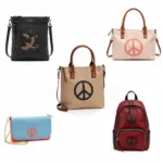 Various Peace Sign Purses Styles