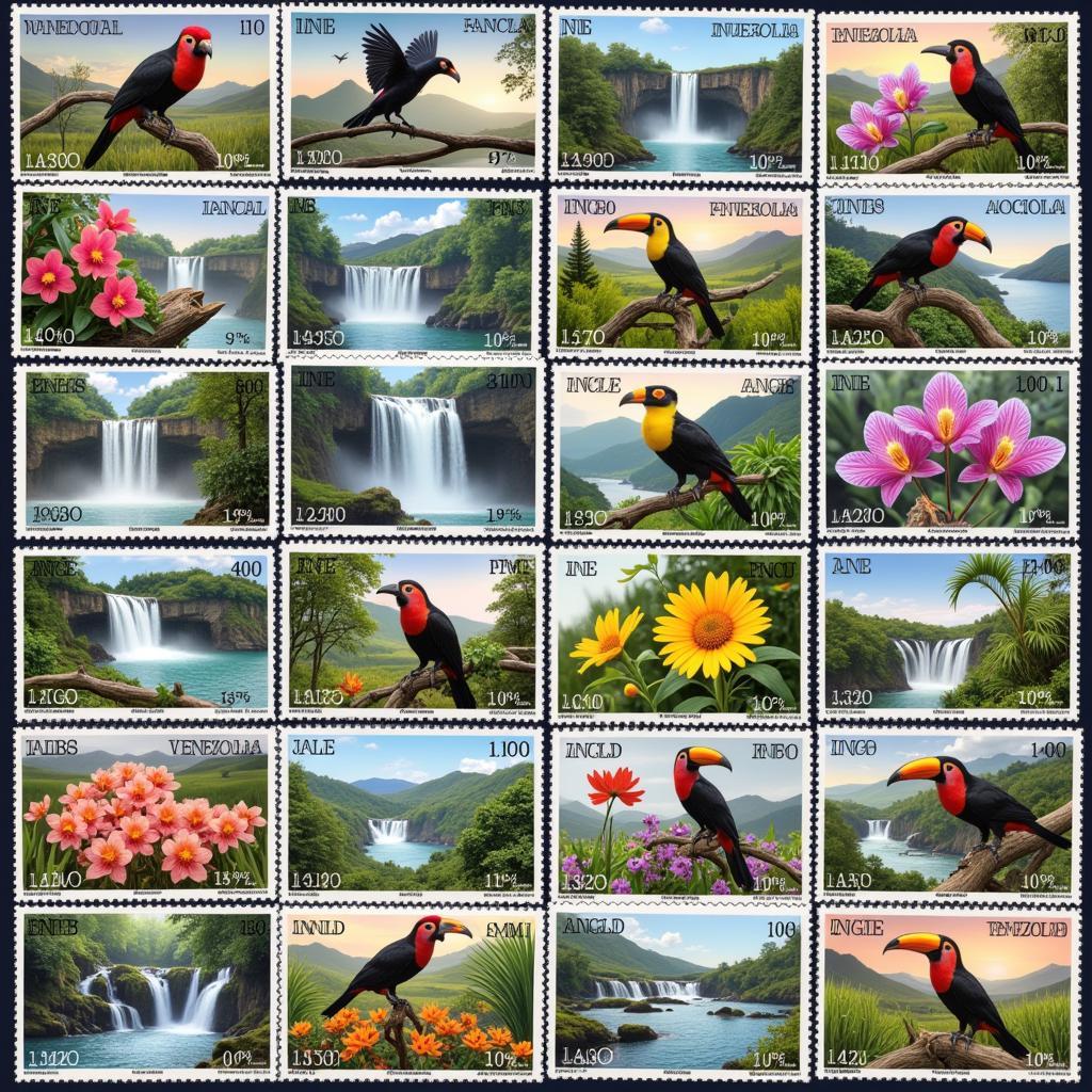 Venezuela Stamps Featuring Nature Themes