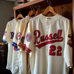 Vintage Russell Baseball Jerseys Collection