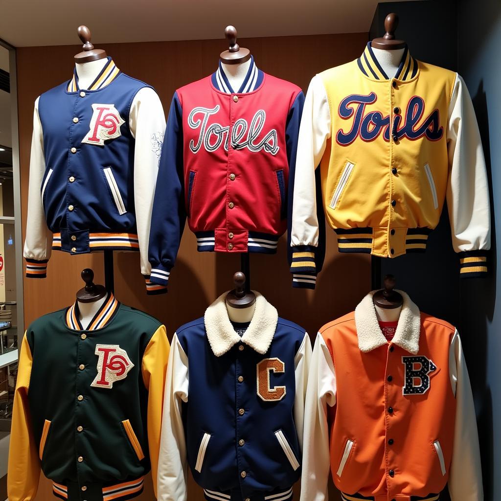 Collection of Vintage Varsity Jackets