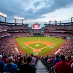 Virginia Minor League Baseball Stadium packed with fans