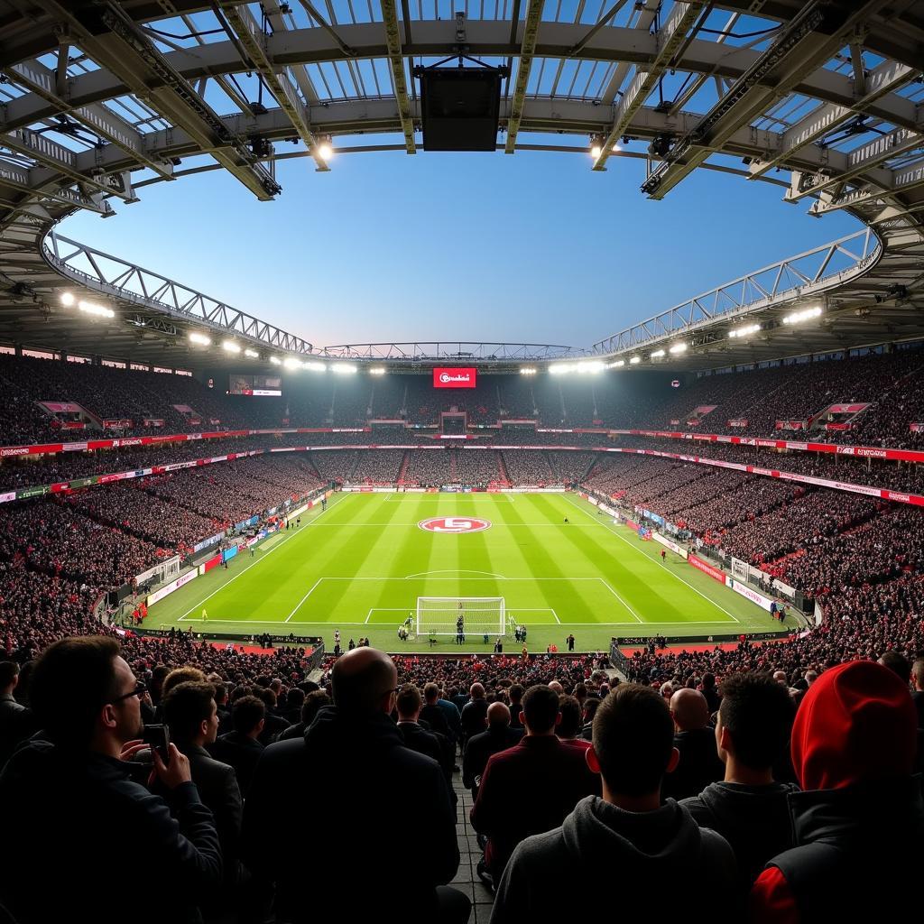 Vodafone Park Atmosphere with Beşiktaş Fans