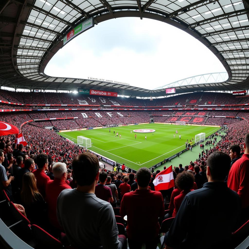 Vodafone Park North Stand Atmosphere