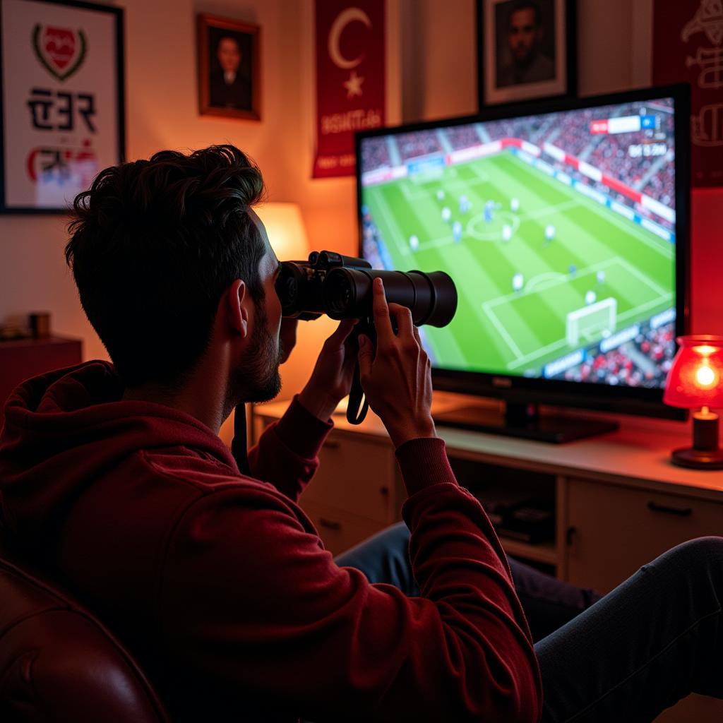 Watching Beşiktaş with Binoculars