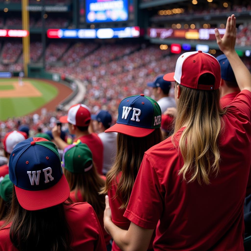 WBC PR Hats: Fans Celebrating Their Teams