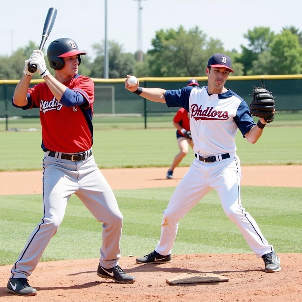 Weighted baseball swing training for power