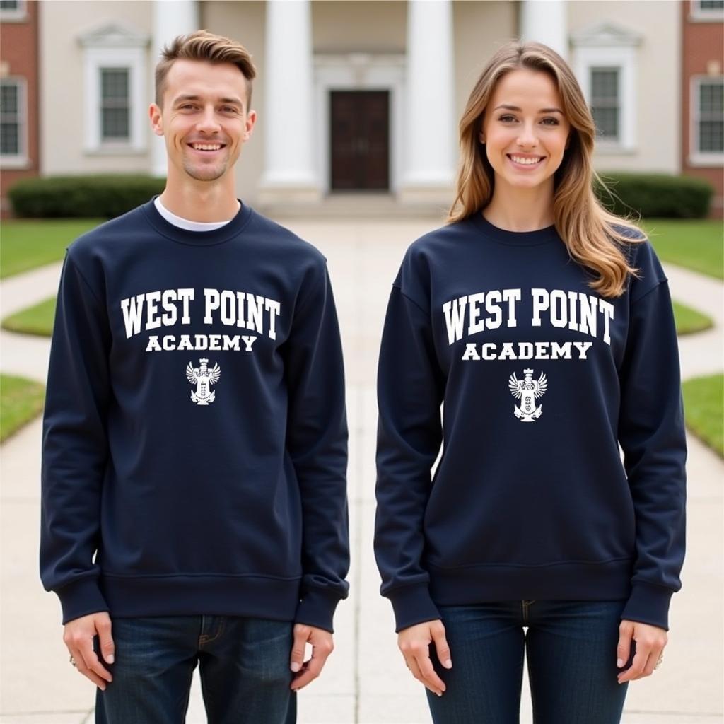 West Point Sweatshirt Fits: Slim-Fit and Relaxed Fit