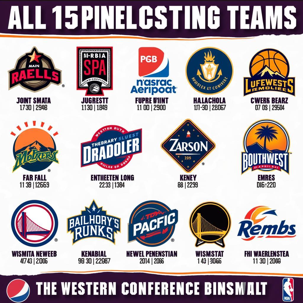 Western Conference NBA Teams