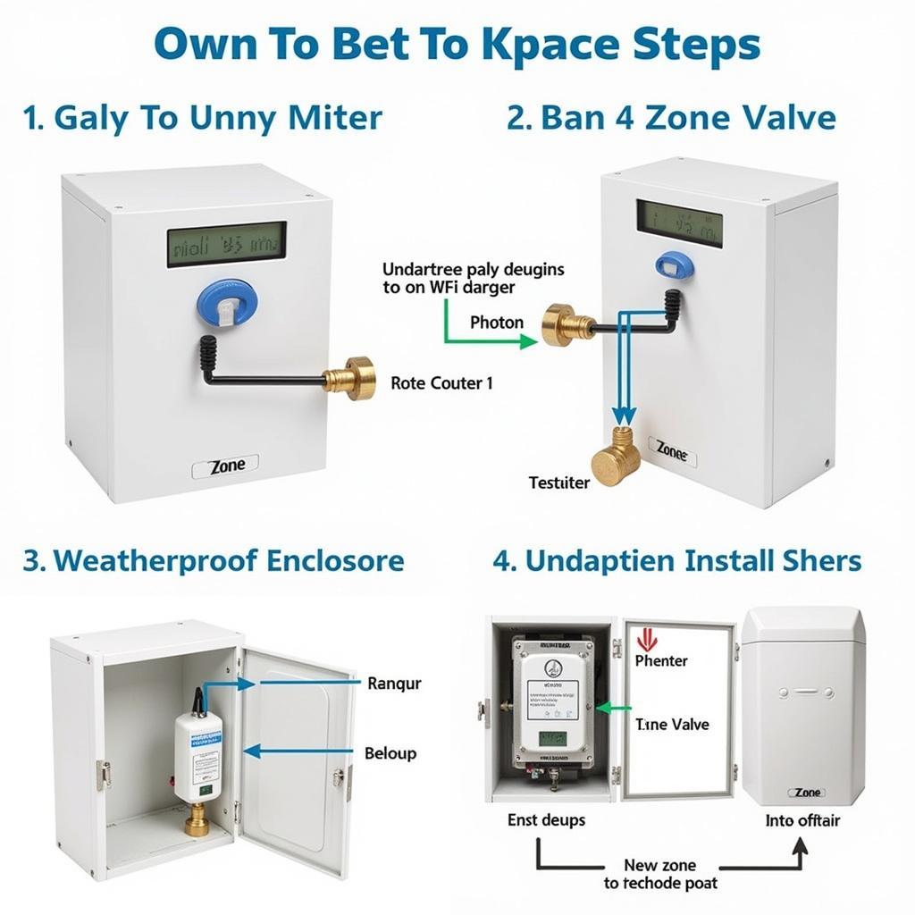 Installing a WiFi Water Timer in a 4 Zone Garden